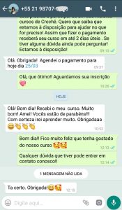 Depoimento - Aprenda Crochê