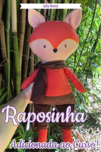 Boneca de Pano - Raposinha